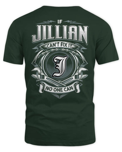 JILLIAN AP81-K4-626 - Personalized Ahmed Quote Apparel “If Ahmed Can't Fix It, No One Can” - Unisex Standard T-Shirt - Forest Green
