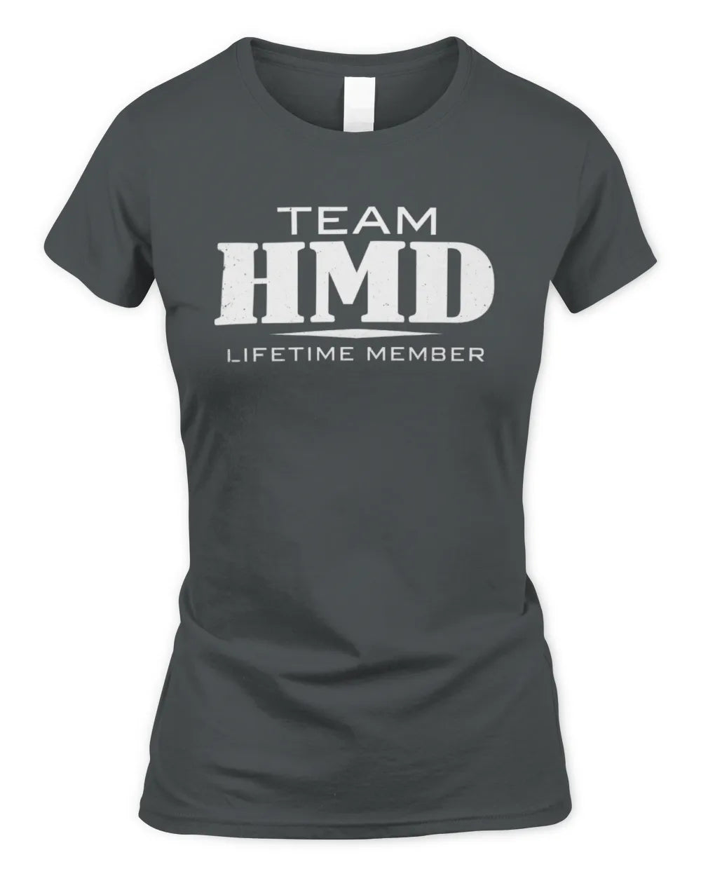 HMD BL62-K4-128 - Personalized “Team NAME Lifetime Member” - Women's Standard T-Shirt - Charcoal