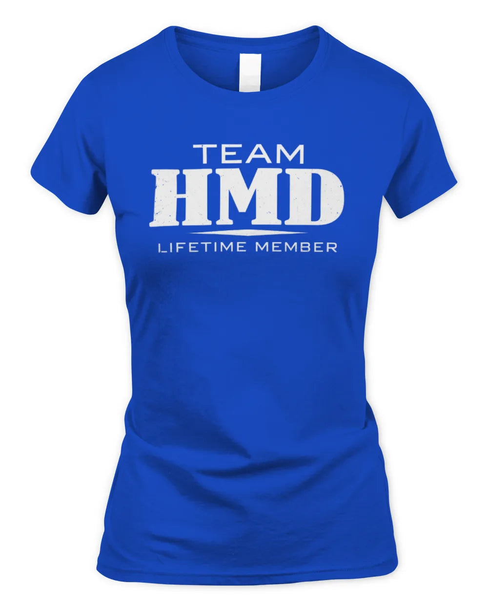 HMD BL62-K4-128 - Personalized “Team NAME Lifetime Member” - Women's Standard T-Shirt - Royal