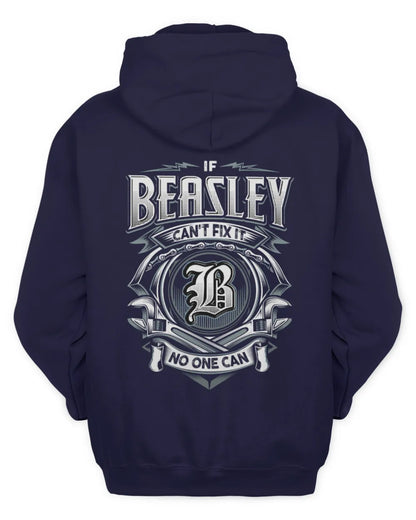 BEASLEY AP81-K4-626 - Personalized Ahmed Quote Apparel “If Ahmed Can't Fix It, No One Can” - Unisex Hoodie - Navy