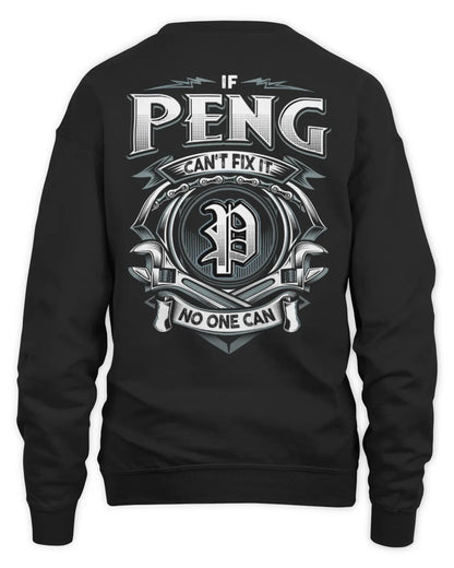PENG AP81-K4-626 - Personalized Ahmed Quote Apparel “If Ahmed Can't Fix It, No One Can” - Unisex Sweatshirt - Black