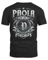 PAOLA AP81-K4-626 - Personalized Ahmed Quote Apparel “If Ahmed Can't Fix It, No One Can” - Unisex Standard T-Shirt - Black