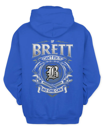 BRETT AP81-K4-626 - Personalized Ahmed Quote Apparel “If Ahmed Can't Fix It, No One Can” - Unisex Hoodie - Royal