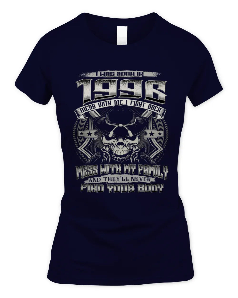 1996 HH89-K2 – Protective Family Quote T-Shirt - Women's Standard T-Shirt - Navy
