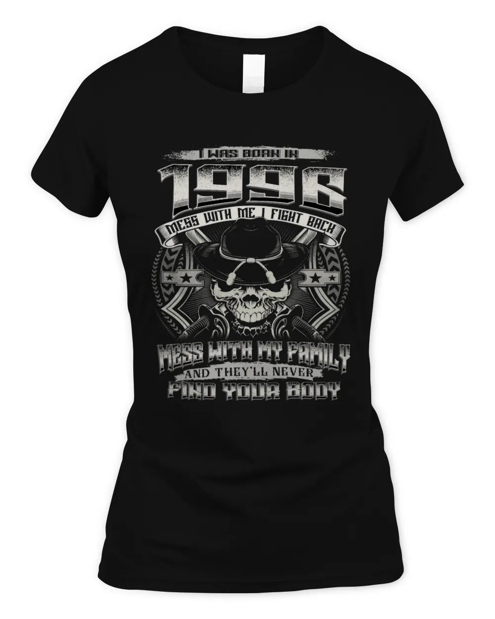 1996 HH89-K2 – Protective Family Quote T-Shirt - Women's Standard T-Shirt - Black