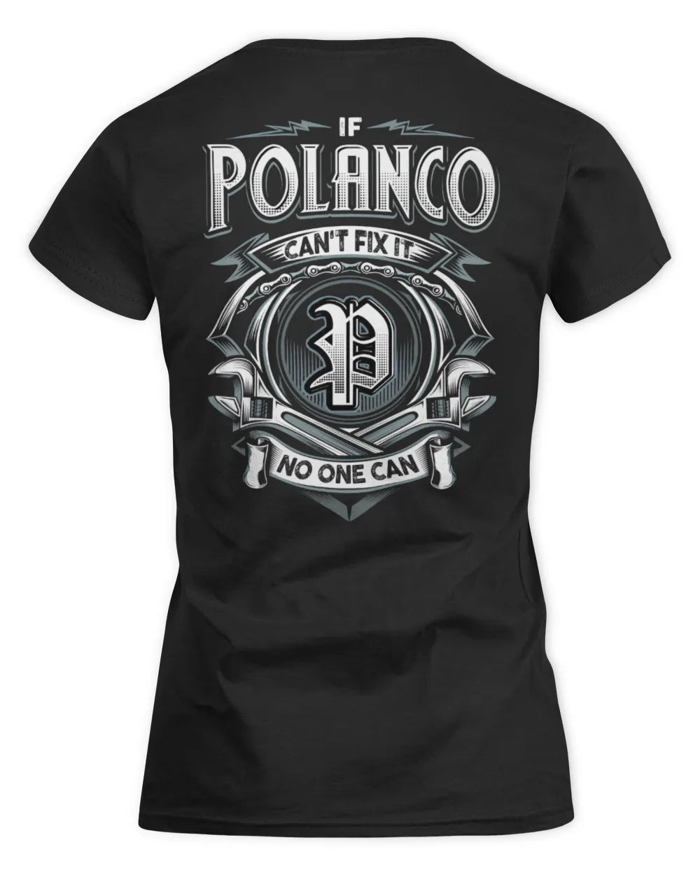 POLANCO AP81-K4-626 - Personalized Ahmed Quote Apparel “If Ahmed Can't Fix It, No One Can” - Women's Standard T-Shirt - Black