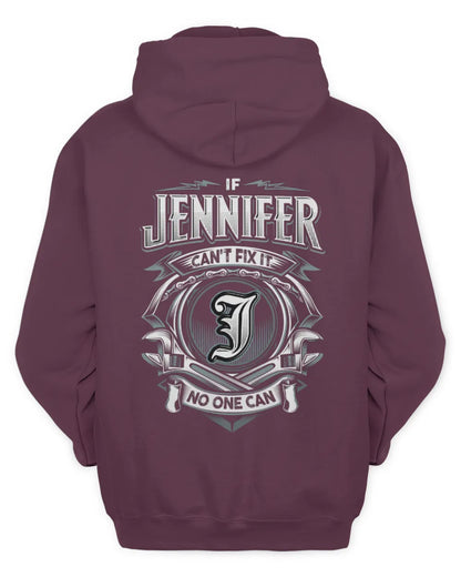 JENNIFER AP81-K4-626 - Personalized Ahmed Quote Apparel “If Ahmed Can't Fix It, No One Can” - Unisex Hoodie - Maroon