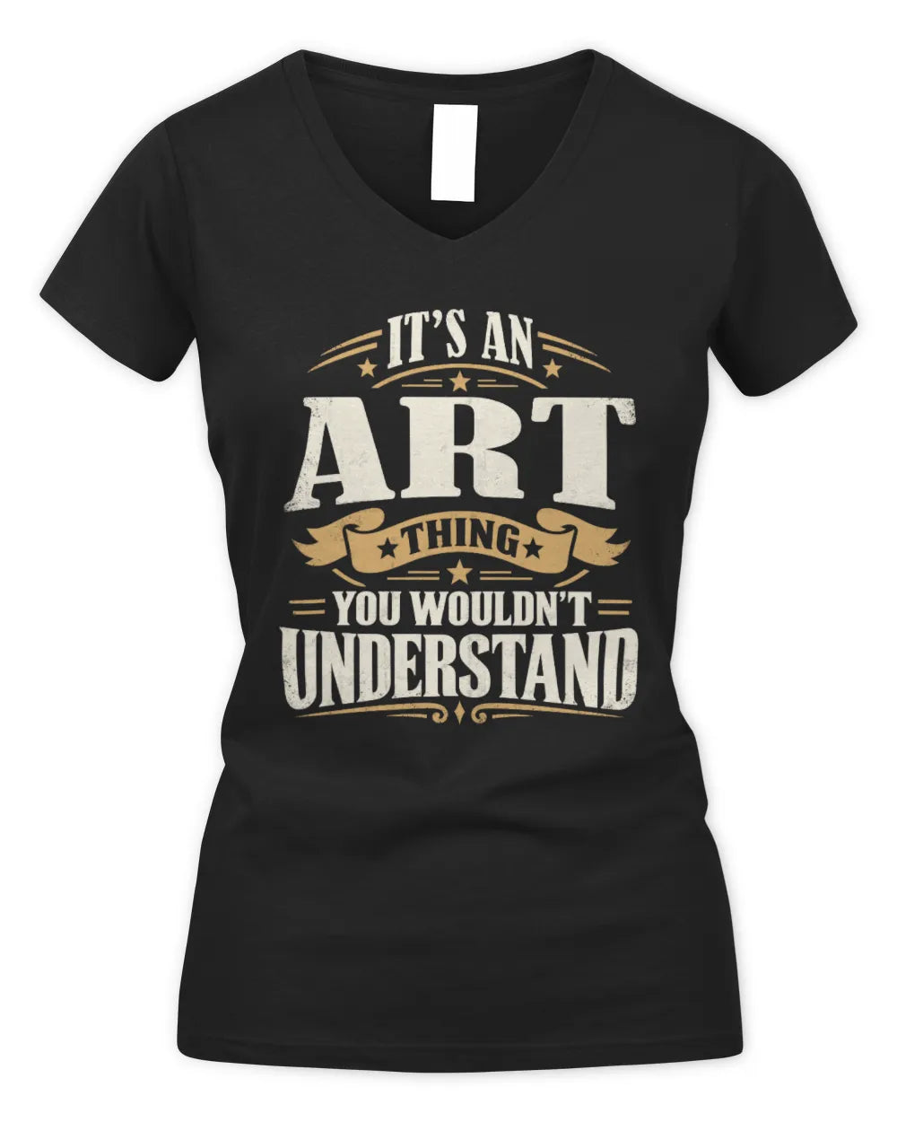 ART P08 TH51 - Personalized “It’s a/an [NAME] Thing – You Wouldn’t Understand” Shirt - Women's V-Neck T-Shirt - Black