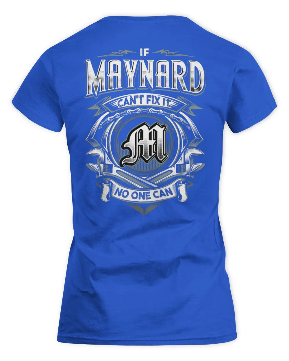 MAYNARD AP81-K4-626 - Personalized Ahmed Quote Apparel “If Ahmed Can't Fix It, No One Can” - Women's Standard T-Shirt - Royal
