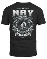 NAY AP81-K4-626 - Personalized Ahmed Quote Apparel “If Ahmed Can't Fix It, No One Can” - Unisex Standard T-Shirt - Black