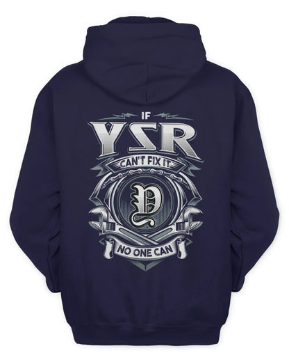 YSR AP81-K4-626 - Personalized Ahmed Quote Apparel “If Ahmed Can't Fix It, No One Can” - Unisex Hoodie - Navy