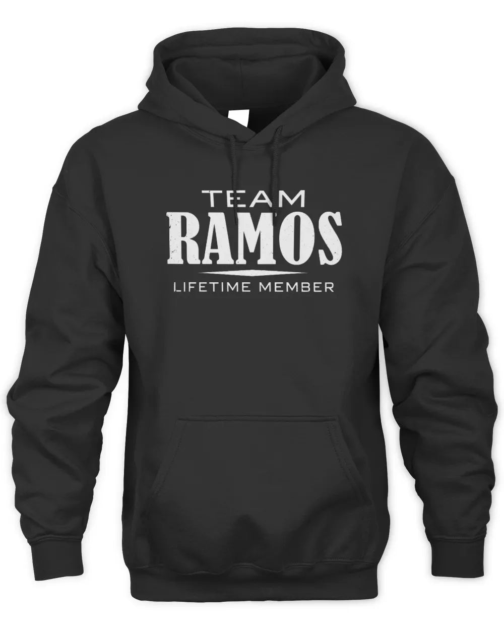 RAMOS BL62-K4-128 - Personalized “Team NAME Lifetime Member” - Unisex Hoodie - Black