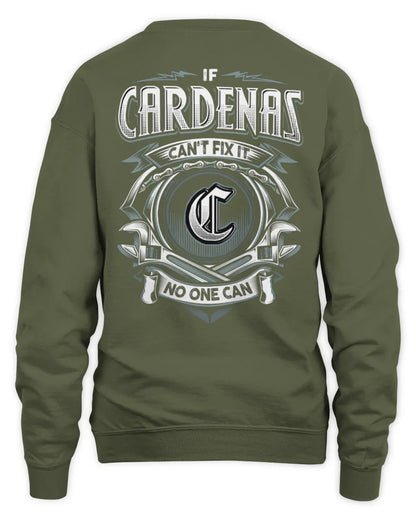 CARDENAS AP81-K4-626 - Personalized Ahmed Quote Apparel “If Ahmed Can't Fix It, No One Can” - Unisex Sweatshirt - Military Green