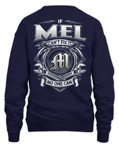 MEL AP81-K4-626 - Personalized Ahmed Quote Apparel “If Ahmed Can't Fix It, No One Can” - Unisex Sweatshirt - Navy