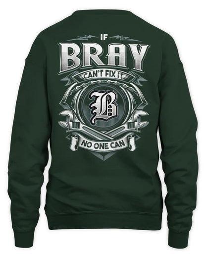 BRAY AP81-K4-626 - Personalized Ahmed Quote Apparel “If Ahmed Can't Fix It, No One Can” - Unisex Sweatshirt - Forest Green