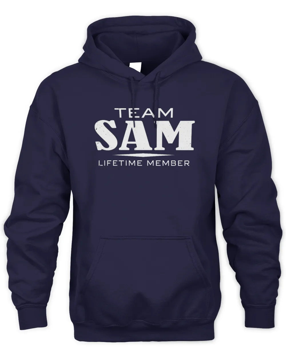 SAM BL62-K4-128 - Personalized “Team NAME Lifetime Member” - Unisex Hoodie - Navy