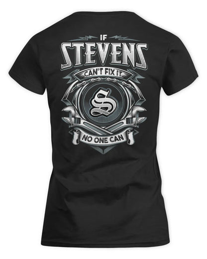 STEVENS AP81-K4-626 - Personalized Ahmed Quote Apparel “If Ahmed Can't Fix It, No One Can” - Women's Standard T-Shirt - Black