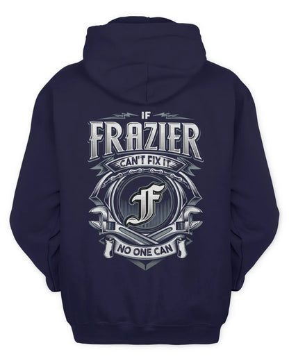 FRAZIER AP81-K4-626 - Personalized Ahmed Quote Apparel “If Ahmed Can't Fix It, No One Can” - Unisex Hoodie - Navy