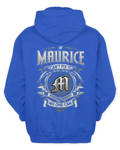 MAURICE AP81-K4-626 - Personalized Ahmed Quote Apparel “If Ahmed Can't Fix It, No One Can” - Unisex Hoodie - Royal