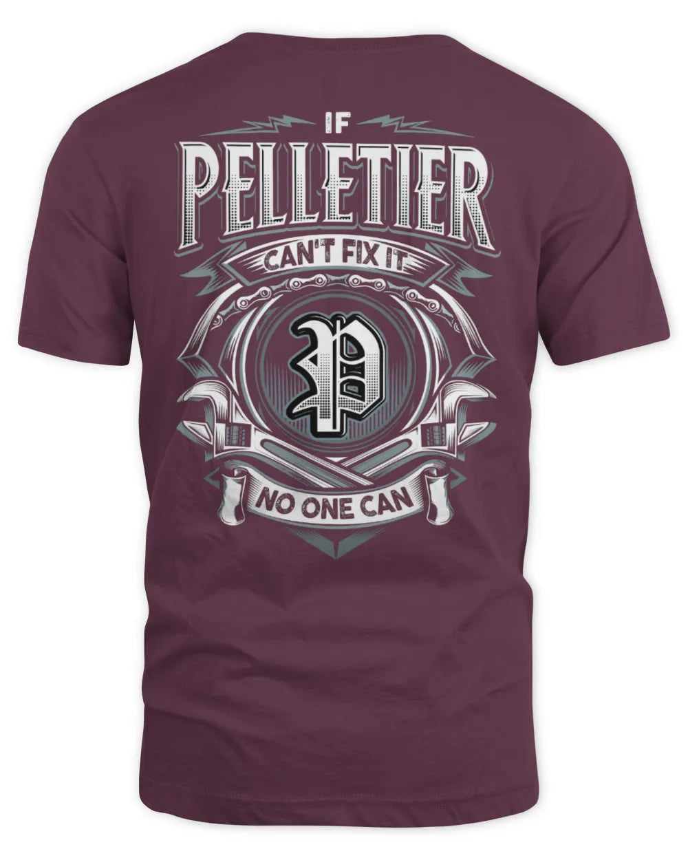 PELLETIER AP81-K4-626 - Personalized Ahmed Quote Apparel “If Ahmed Can't Fix It, No One Can” - Unisex Standard T-Shirt - Maroon