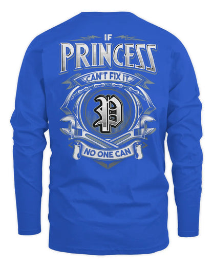 PRINCESS AP81-K4-626 - Personalized Ahmed Quote Apparel “If Ahmed Can't Fix It, No One Can” - Men's Long Sleeved T-Shirt - Royal