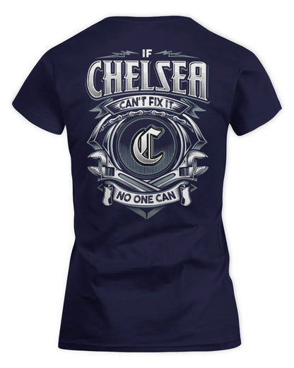 CHELSEA AP81-K4-626 - Personalized Ahmed Quote Apparel “If Ahmed Can't Fix It, No One Can” - Women's Standard T-Shirt - Navy
