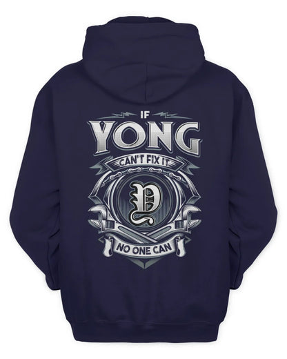 YONG AP81-K4-626 - Personalized Ahmed Quote Apparel “If Ahmed Can't Fix It, No One Can” - Unisex Hoodie - Navy