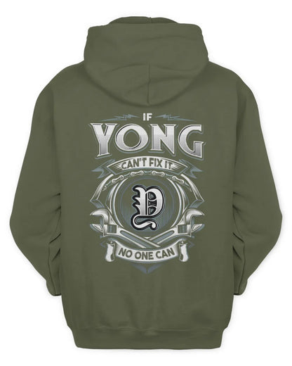 YONG AP81-K4-626 - Personalized Ahmed Quote Apparel “If Ahmed Can't Fix It, No One Can” - Unisex Hoodie - Military Green