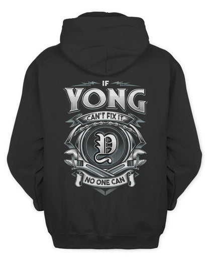 YONG AP81-K4-626 - Personalized Ahmed Quote Apparel “If Ahmed Can't Fix It, No One Can” - Unisex Hoodie - Black