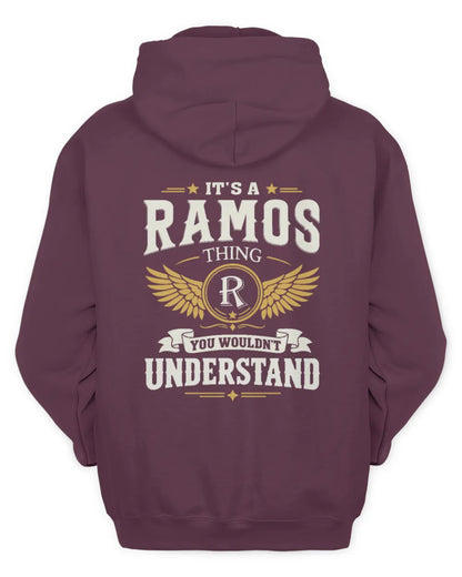 RAMOS KT06-M008 It’s a [NAME] Thing – You Wouldn’t Understand | Personalized Vintage T-Shirt - Unisex Hoodie - Maroon