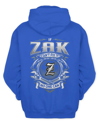 ZAK AP81-K4-626 - Personalized Ahmed Quote Apparel “If Ahmed Can't Fix It, No One Can” - Unisex Hoodie - Royal