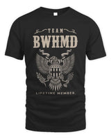 BWHMD TP06-K82 – Personalized Classic Style Apparel “Team NAME Lifetime Member” - Unisex Standard T-Shirt - Black