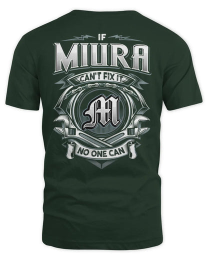MIURA AP81-K4-626 - Personalized Ahmed Quote Apparel “If Ahmed Can't Fix It, No One Can” - Unisex Standard T-Shirt - Forest Green