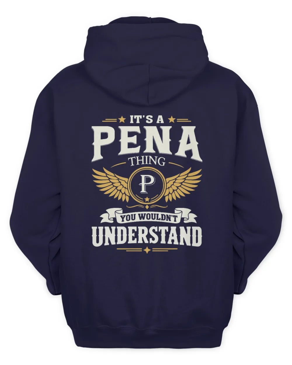 PENA KT06-M008 It’s a [NAME] Thing – You Wouldn’t Understand | Personalized Vintage T-Shirt - Unisex Hoodie - Navy