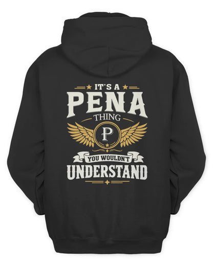 PENA KT06-M008 It’s a [NAME] Thing – You Wouldn’t Understand | Personalized Vintage T-Shirt - Unisex Hoodie - Black