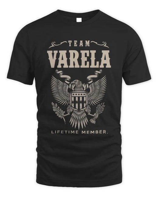 VARELA TP06-K82 – Personalized Classic Style Apparel “Team NAME Lifetime Member”