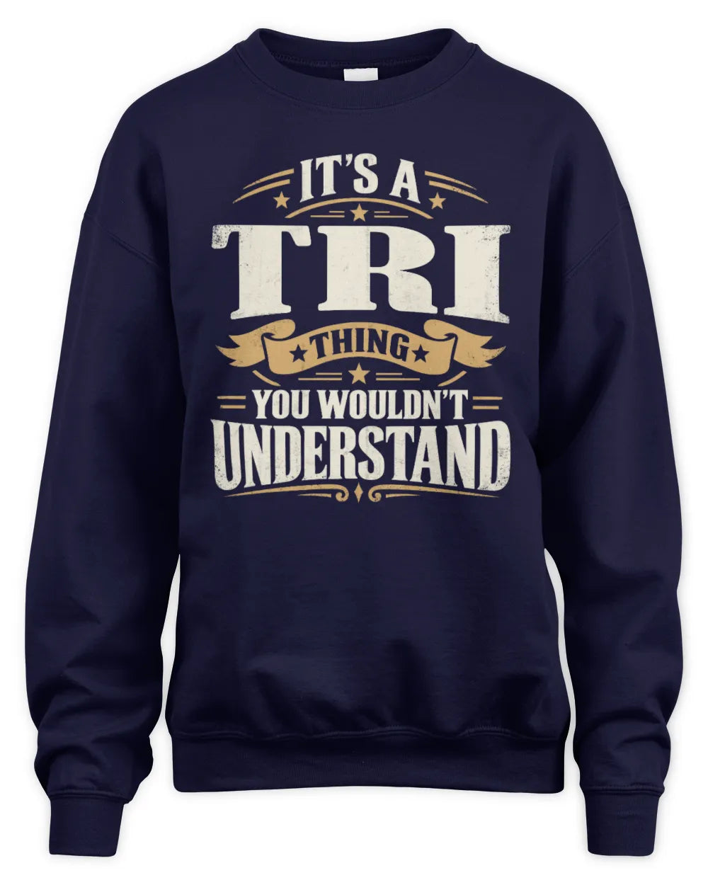 TRI P08 TH51 - Personalized “It’s a/an [NAME] Thing – You Wouldn’t Understand” Shirt - Unisex Sweatshirt - Navy