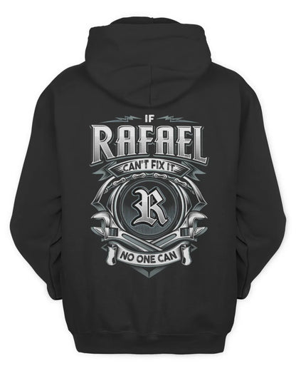 RAFAEL AP81-K4-626 - Personalized Ahmed Quote Apparel “If Ahmed Can't Fix It, No One Can” - Unisex Hoodie - Black