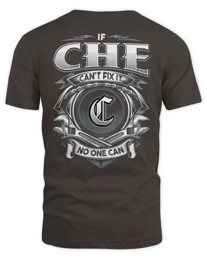 CHE AP81-K4-626 - Personalized Ahmed Quote Apparel “If Ahmed Can't Fix It, No One Can” - Unisex Standard T-Shirt - Dark Chocolate