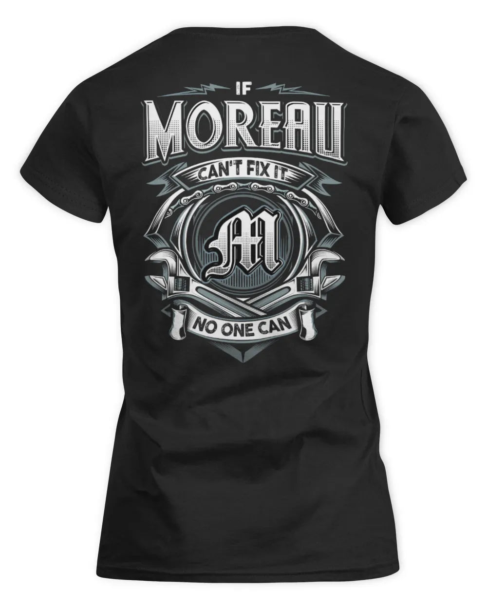 MOREAU AP81-K4-626 - Personalized Ahmed Quote Apparel “If Ahmed Can't Fix It, No One Can” - Women's Standard T-Shirt - Black