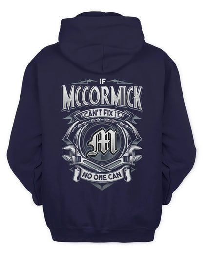 MCCORMICK AP81-K4-626 - Personalized Ahmed Quote Apparel “If Ahmed Can't Fix It, No One Can” - Unisex Hoodie - Navy