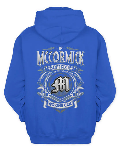 MCCORMICK AP81-K4-626 - Personalized Ahmed Quote Apparel “If Ahmed Can't Fix It, No One Can” - Unisex Hoodie - Royal