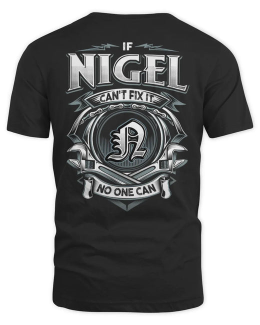 NIGEL AP81-K4-626 - Personalized Ahmed Quote Apparel “If Ahmed Can't Fix It, No One Can”