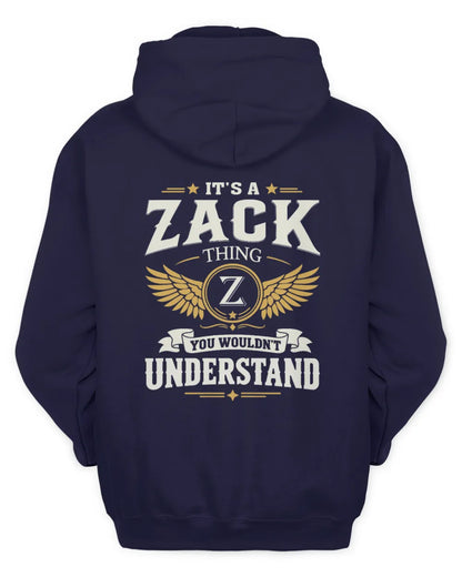 ZACK KT06-M008 It’s a [NAME] Thing – You Wouldn’t Understand | Personalized Vintage T-Shirt - Unisex Hoodie - Navy