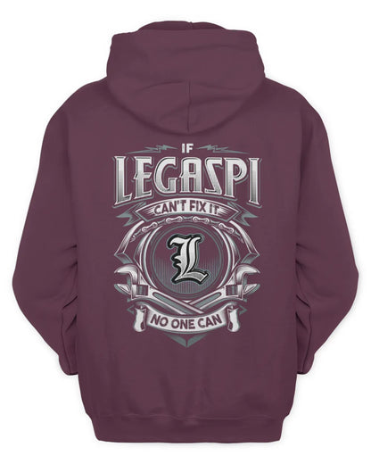 LEGASPI AP81-K4-626 - Personalized Ahmed Quote Apparel “If Ahmed Can't Fix It, No One Can” - Unisex Hoodie - Maroon