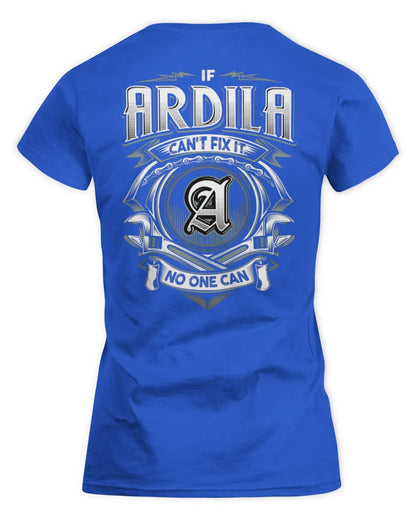 ARDILA AP81-K4-626 - Personalized Ahmed Quote Apparel “If Ahmed Can't Fix It, No One Can” - Women's Standard T-Shirt - Royal