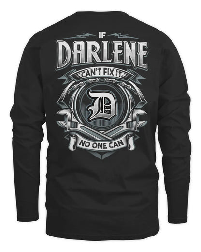 DARLENE AP81-K4-626 - Personalized Ahmed Quote Apparel “If Ahmed Can't Fix It, No One Can” - Men's Long Sleeved T-Shirt - Black