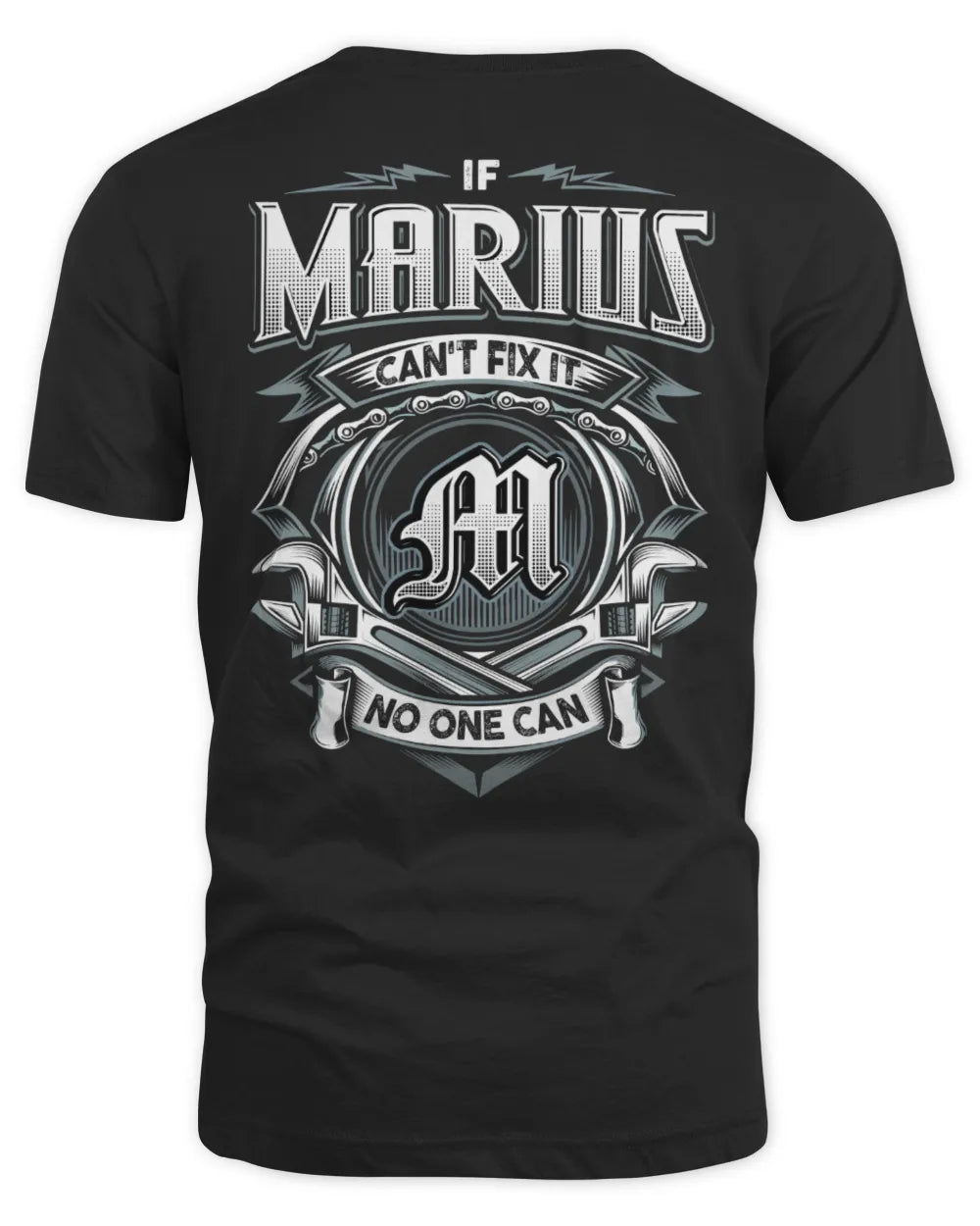 MARIUS AP81-K4-626 - Personalized Ahmed Quote Apparel “If Ahmed Can't Fix It, No One Can”