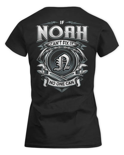 NOAH AP81-K4-626 - Personalized Ahmed Quote Apparel “If Ahmed Can't Fix It, No One Can” - Women's Standard T-Shirt - Black