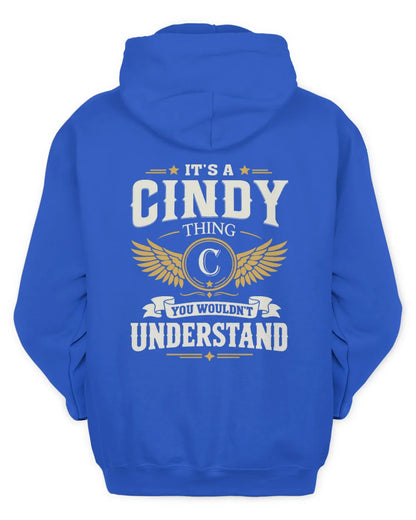 CINDY KT06-M008 It’s a [NAME] Thing – You Wouldn’t Understand | Personalized Vintage T-Shirt - Unisex Hoodie - Royal